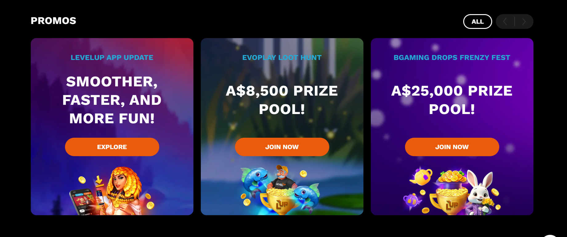 Level Up Casino Australia